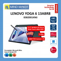 Lenovo YOGA 6 13ABR8 83B2001KMJ NoteBook (Darkteal) / R7-7730U / Win11 Home / Office Home & Student OPI / 16GB RAM / 1TB SSD /  13.3" WUXGA IPS Touch / 2 Years Premium Care